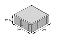 BEST KARO výška 60mm přírodní STANDARD